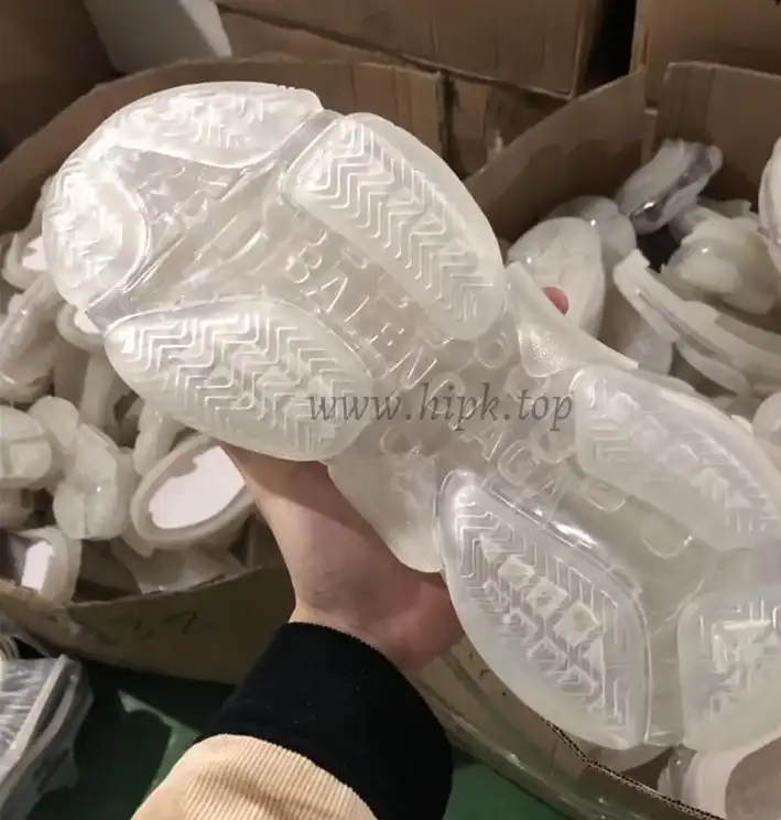 PK God Balencia Paris triple s true white 2019 version newest sole official with retail materials ready to ship