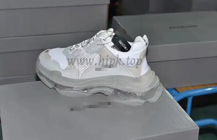 PK God Balencia Paris triple s true white 2019 version newest sole official with retail materials ready to ship