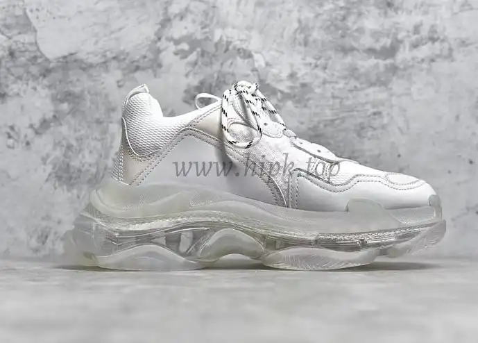 PK God Balencia Paris triple s true white 2019 version newest sole official with retail materials ready to ship