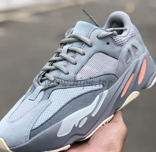 PK God yeezy 700 Carbon Blue retail materials ready to ship