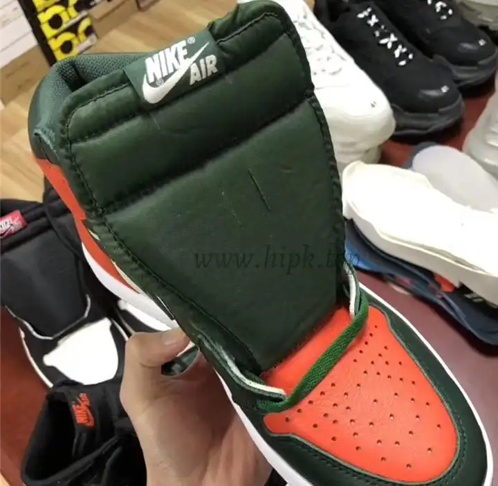 PK GOD AIR JORDAN 1 RETRO HIGH OG “PINE GREEN” 2020 reatail leather ready to ship