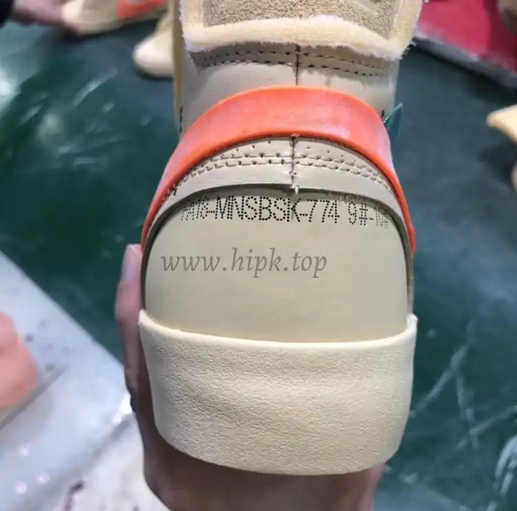 PK God OFF-WHITE x Nike Blazer Mid Orange“ALL HALLOWS EVE”retail materials ready to ship