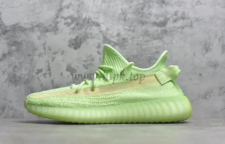 EXCLUSIVE GOD YEEZY 350 V2 GID GLOW WITH REAL PREMEKNIT FROM HUAYIYI WHICH OFFER PRIMEKNIT TO ADIDAS DIRECTLY READY TO SHIP