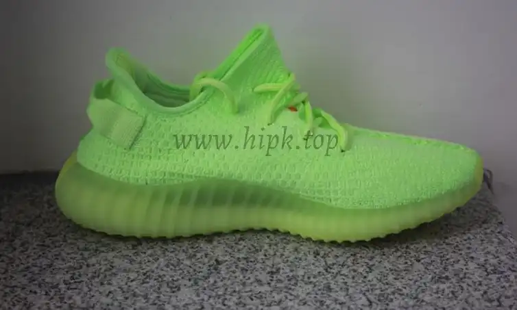 EXCLUSIVE GOD YEEZY 350 V2 GID GLOW WITH REAL PREMEKNIT FROM HUAYIYI WHICH OFFER PRIMEKNIT TO ADIDAS DIRECTLY READY TO SHIP