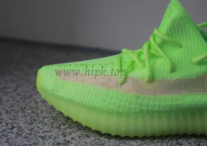 EXCLUSIVE GOD YEEZY 350 V2 GID GLOW WITH REAL PREMEKNIT FROM HUAYIYI WHICH OFFER PRIMEKNIT TO ADIDAS DIRECTLY READY TO SHIP