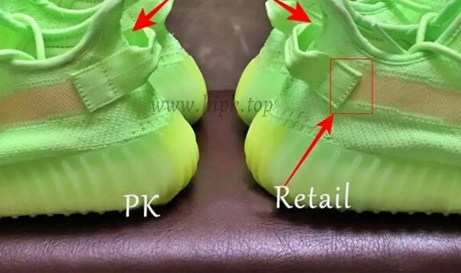 EXCLUSIVE GOD YEEZY 350 V2 GID GLOW WITH REAL PREMEKNIT FROM HUAYIYI WHICH OFFER PRIMEKNIT TO ADIDAS DIRECTLY READY TO SHIP