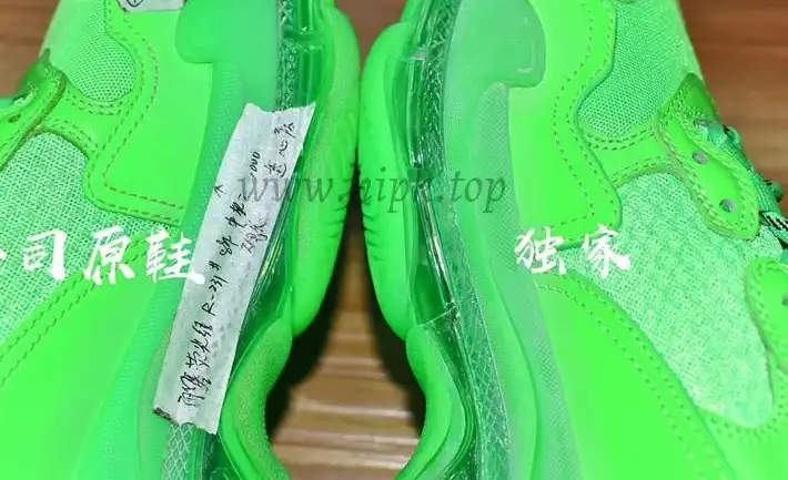 PK GOD PARIS TRIPLE S TRAINER All Green ready to ship