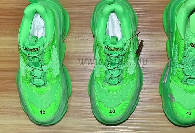 PK GOD PARIS TRIPLE S TRAINER All Green ready to ship