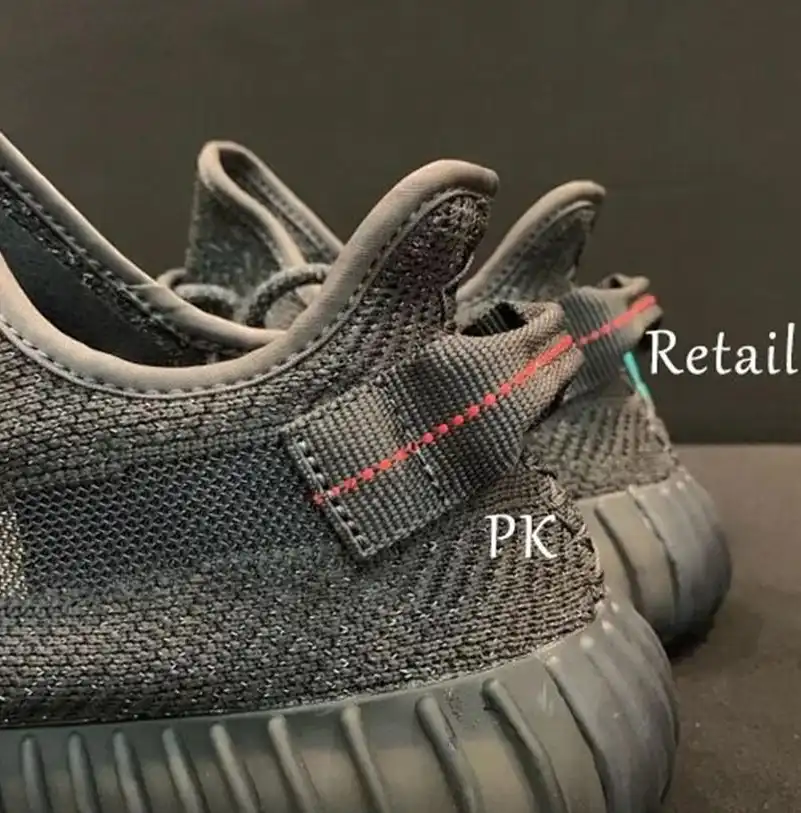 EXCLUSIVE PK GOD YEEZY 350 V2 BLACK 3M WITH REAL PREMEKNIT FROM HUAYIYI WHICH OFFER PRIMEKNIT TO ADIDAS DIRECTLY READY TO SHIP