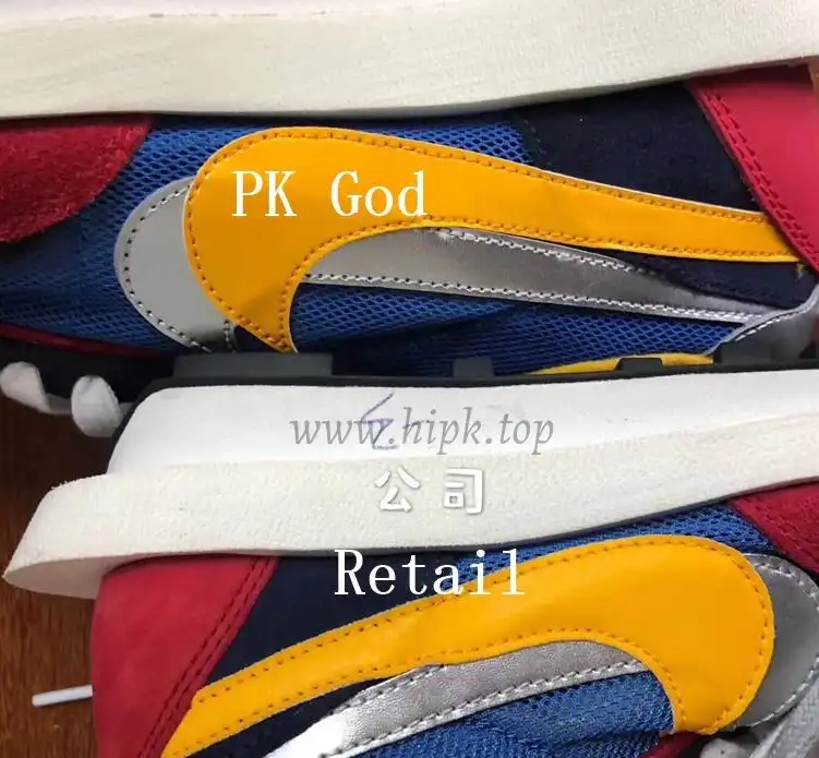 PK God Sacai X Nike LDV Waffle Blue Multi retail matearials ready to ship