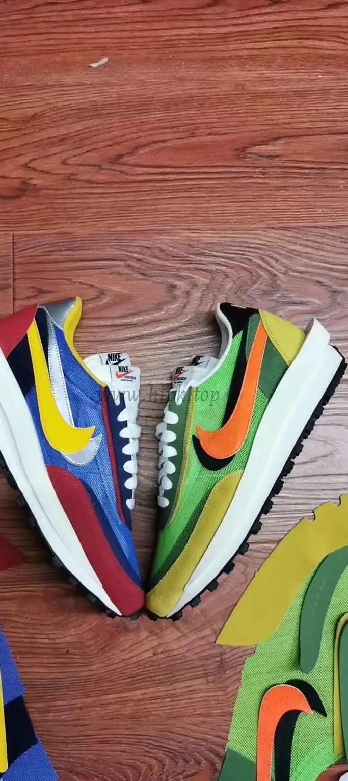 PK God Sacai X Nike LDV Waffle Blue Multi retail matearials ready to ship