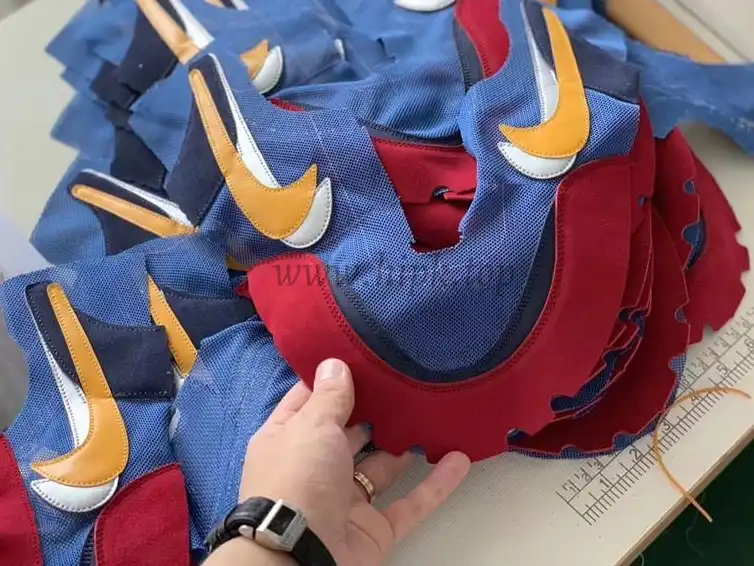 PK God Sacai X Nike LDV Waffle Blue Multi retail matearials ready to ship