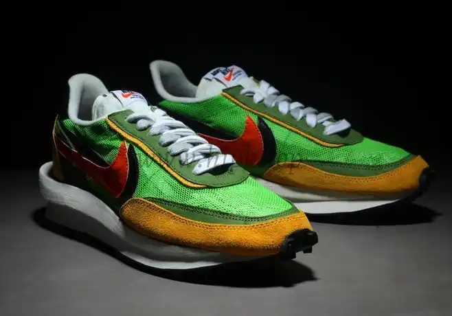 PK God Sacai X Nike LDV Waffle Green Multi retail matearials ready to ship