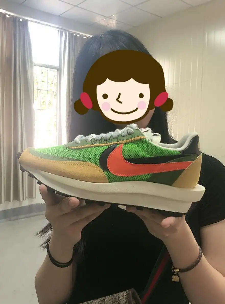 PK God Sacai X Nike LDV Waffle Green Multi retail matearials ready to ship