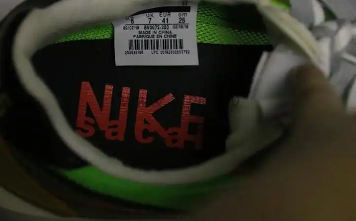 PK God Sacai X Nike LDV Waffle Green Multi retail matearials ready to ship