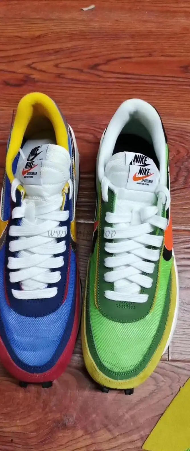 PK God Sacai X Nike LDV Waffle Green Multi retail matearials ready to ship