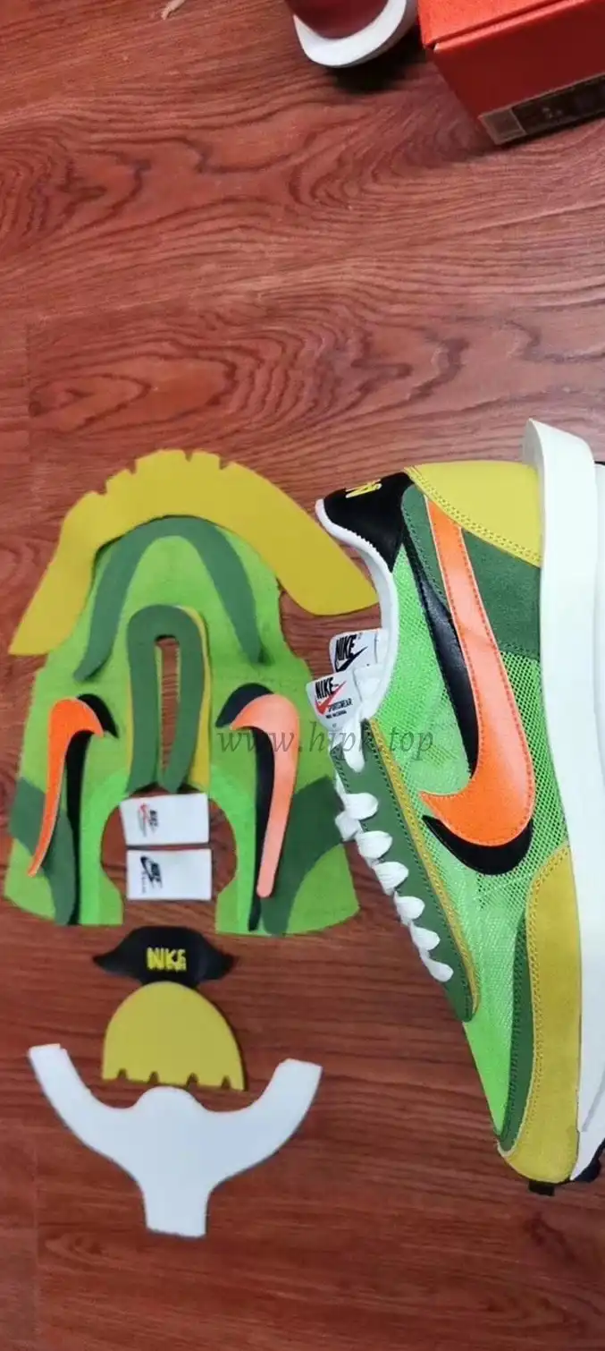 PK God Sacai X Nike LDV Waffle Green Multi retail matearials ready to ship