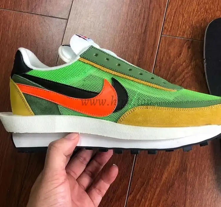 PK God Sacai X Nike LDV Waffle Green Multi retail matearials ready to ship