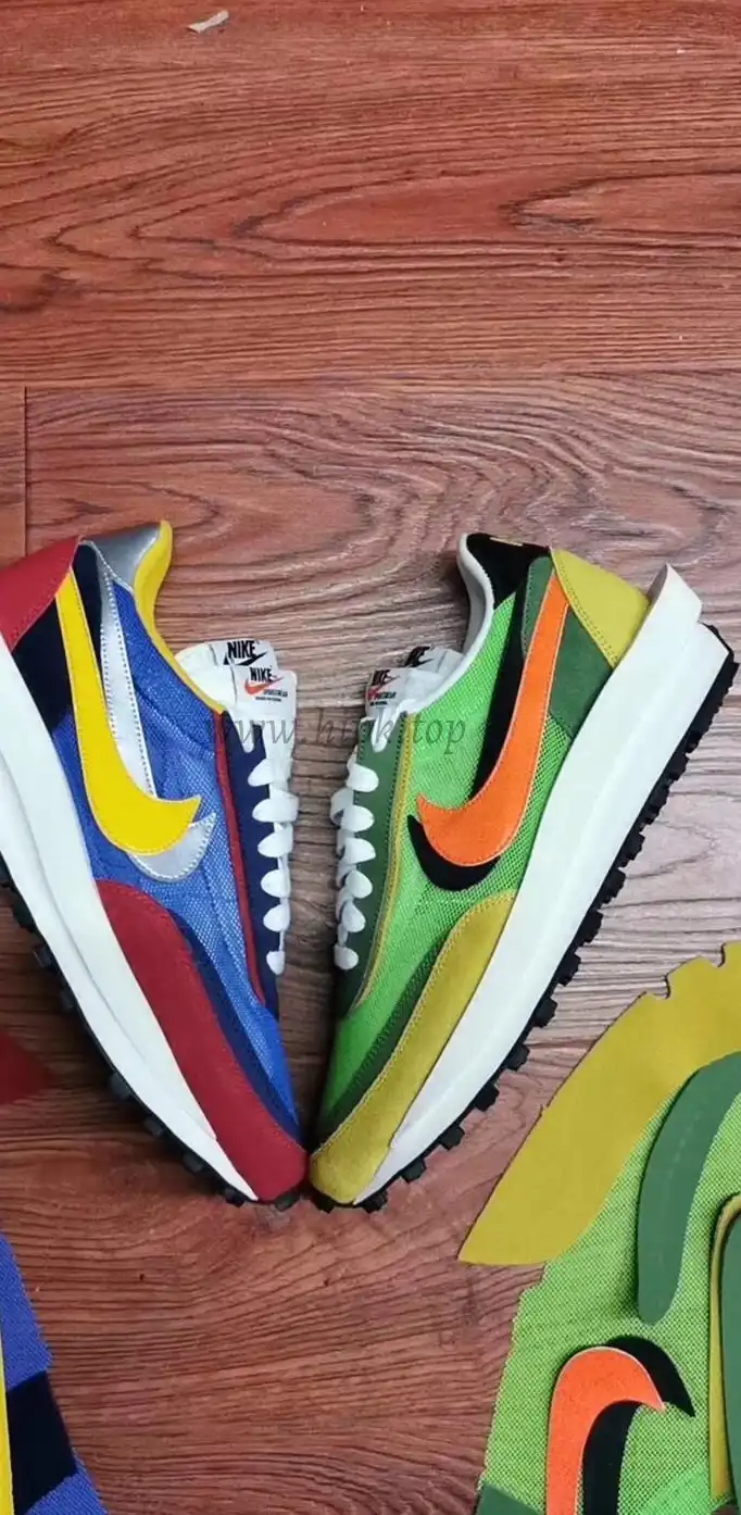 PK God Sacai X Nike LDV Waffle Green Multi retail matearials ready to ship