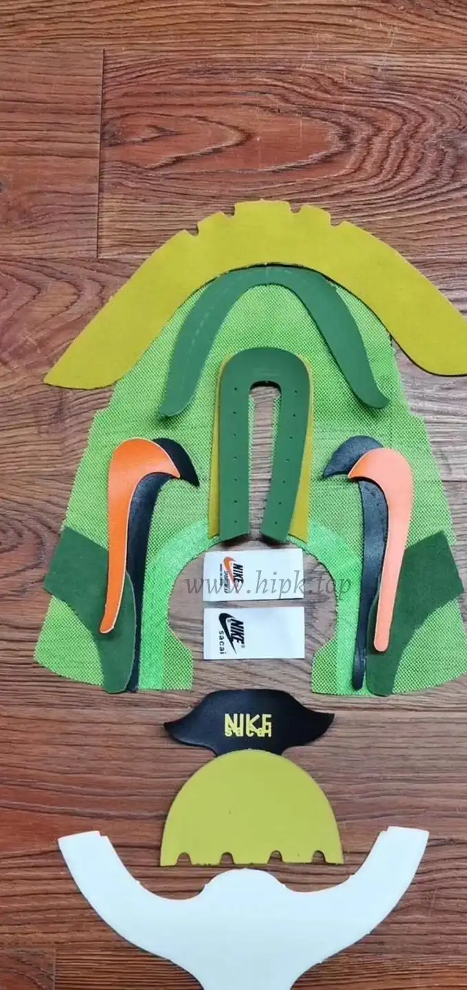 PK God Sacai X Nike LDV Waffle Green Multi retail matearials ready to ship