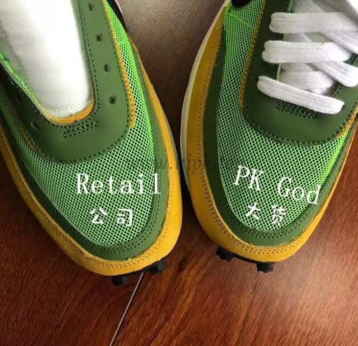 PK God Sacai X Nike LDV Waffle Green Multi retail matearials ready to ship