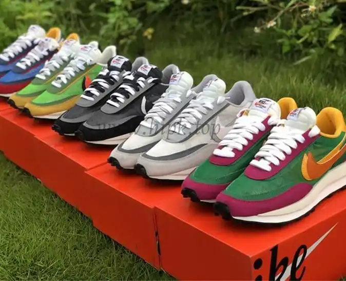 PK God Sacai X Nike LDV Waffle Green Multi retail matearials ready to ship