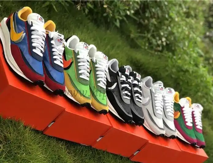 PK God Sacai X Nike LDV Waffle Green Multi retail matearials ready to ship