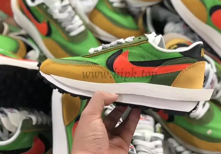 PK God Sacai X Nike LDV Waffle Green Multi retail matearials ready to ship