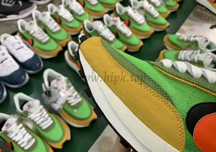 PK God Sacai X Nike LDV Waffle Green Multi retail matearials ready to ship