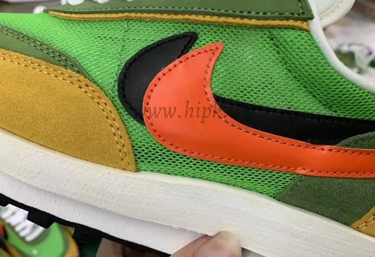 PK God Sacai X Nike LDV Waffle Green Multi retail matearials ready to ship