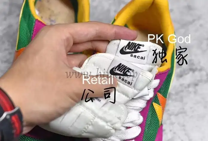 PK GOD SACAI X NIKE LDV WAFFLE BLUE Daybreak Surfaces RETAIL MATEARIALS READY TO SHIP