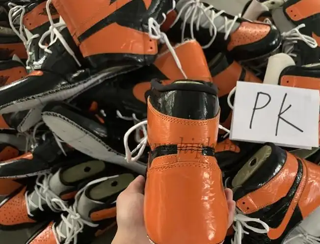 PK God Air Jordan 1 “Shattered Backboard 3.0 retailCrinkled Patent Leather ready to ship