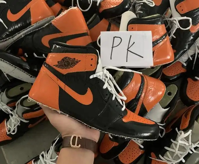 PK God Air Jordan 1 “Shattered Backboard 3.0 retailCrinkled Patent Leather ready to ship