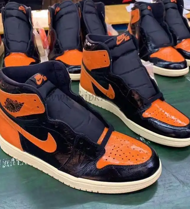 PK God Air Jordan 1 “Shattered Backboard 3.0 retailCrinkled Patent Leather ready to ship