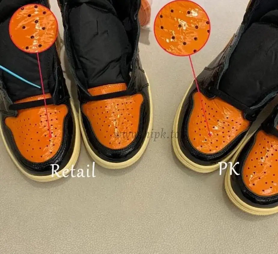 PK God Air Jordan 1 “Shattered Backboard 3.0 retailCrinkled Patent Leather ready to ship