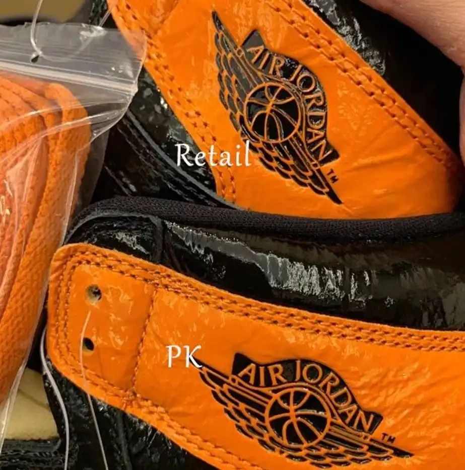 PK God Air Jordan 1 “Shattered Backboard 3.0 retailCrinkled Patent Leather ready to ship