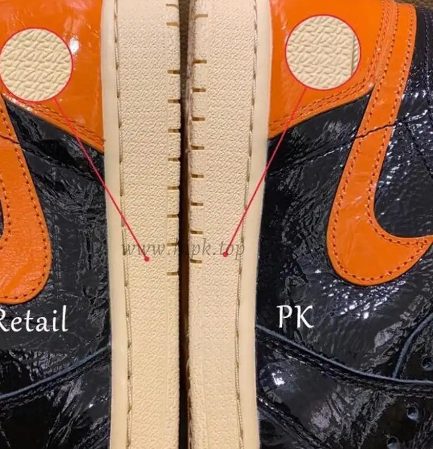 PK God Air Jordan 1 “Shattered Backboard 3.0 retailCrinkled Patent Leather ready to ship