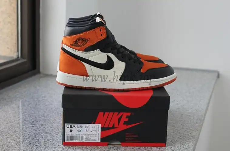 PK God Jordan 1 Retro High Satin Shattered Backboard real materials ready to ship