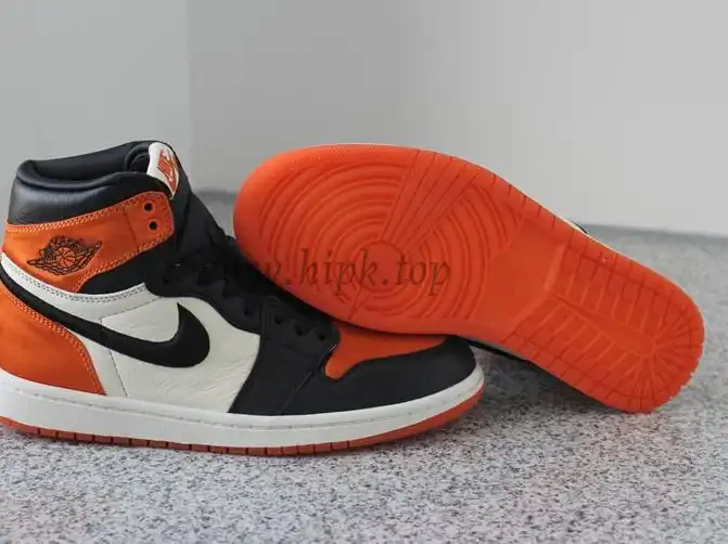 PK God Jordan 1 Retro High Satin Shattered Backboard real materials ready to ship