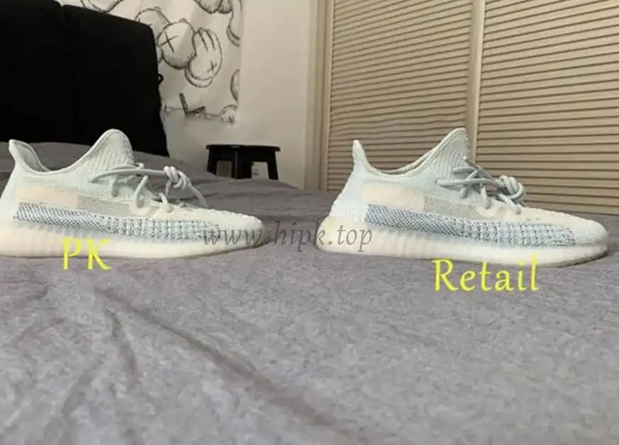 EXCLUSIVE PK GOD YEEZY 350 V2 CLOUD WHITE 3M WITH REAL PREMEKNIT FROM HUAYIYI WHICH OFFER PRIMEKNIT TO ADIDAS DIRECTLY READY TO SHIP