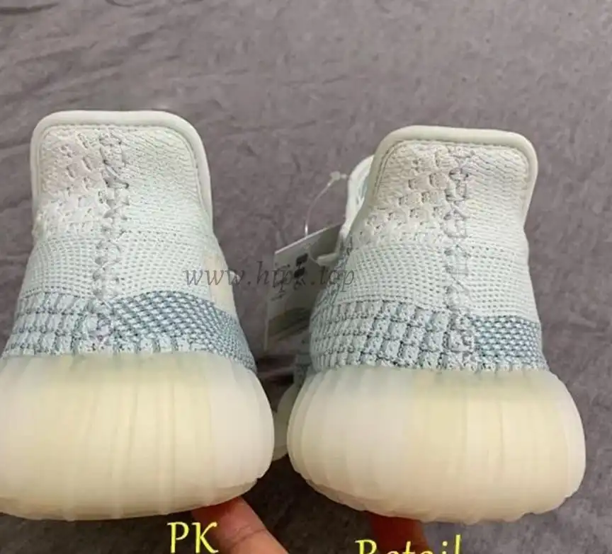 EXCLUSIVE PK GOD YEEZY 350 V2 CLOUD WHITE 3M WITH REAL PREMEKNIT FROM HUAYIYI WHICH OFFER PRIMEKNIT TO ADIDAS DIRECTLY READY TO SHIP