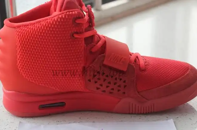 God Air Yeezy 2 Red October Real materials Limited pairs