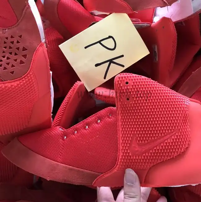 God Air Yeezy 2 Red October Real materials Limited pairs