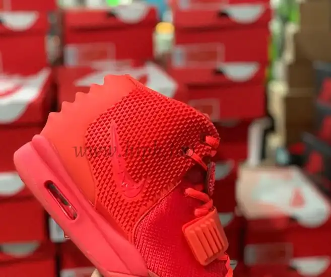 God Air Yeezy 2 Red October Real materials Limited pairs