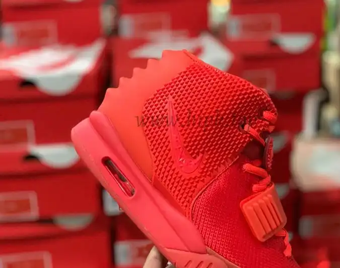 God Air Yeezy 2 Red October Real materials Limited pairs