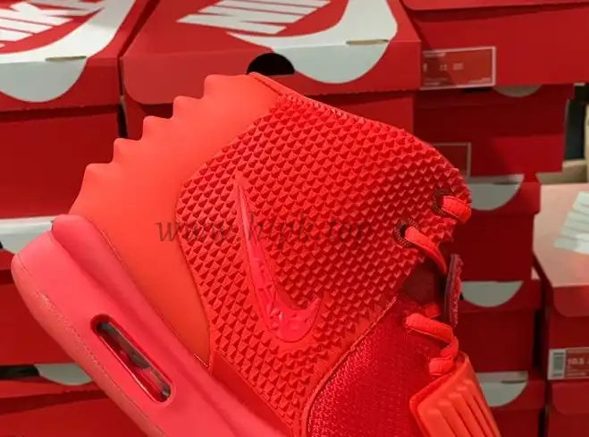 God Air Yeezy 2 Red October Real materials Limited pairs