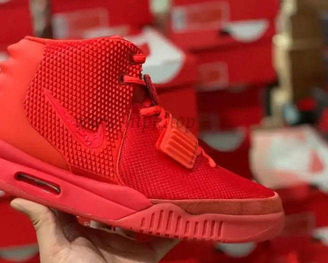 God Air Yeezy 2 Red October Real materials Limited pairs