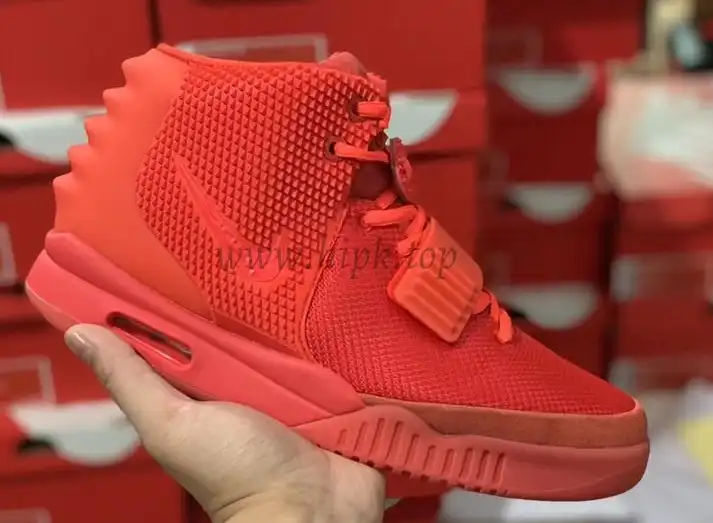 God Air Yeezy 2 Red October Real materials Limited pairs