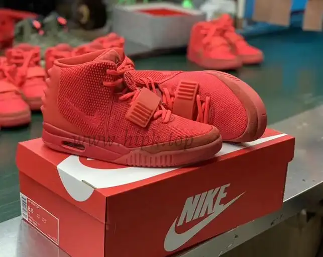 God Air Yeezy 2 Red October Real materials Limited pairs