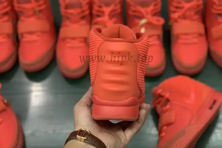 God Air Yeezy 2 Red October Real materials Limited pairs